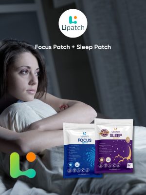 Lipatch 2'li Ekonomik Paket Sleep with Melatonin ve Focus Patch