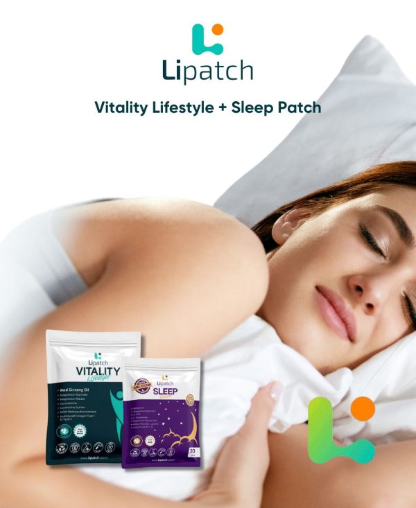 vitality-sleep Lipatch 2'li Ekonomik Paket Vitality Patch ve Sleep Patch